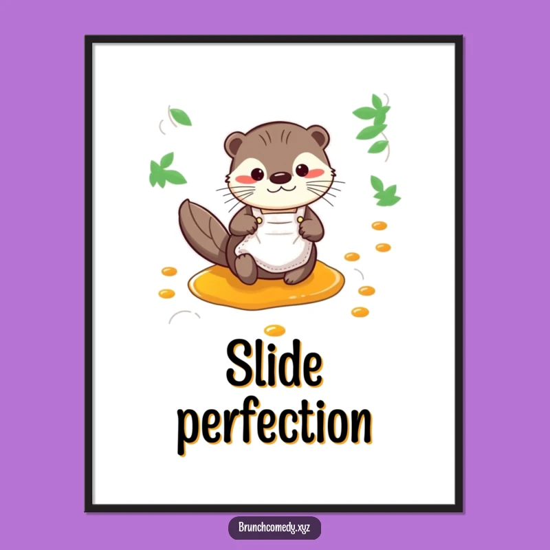 Funny Otter Syrup Digital Art - Instant Breakfast Decor